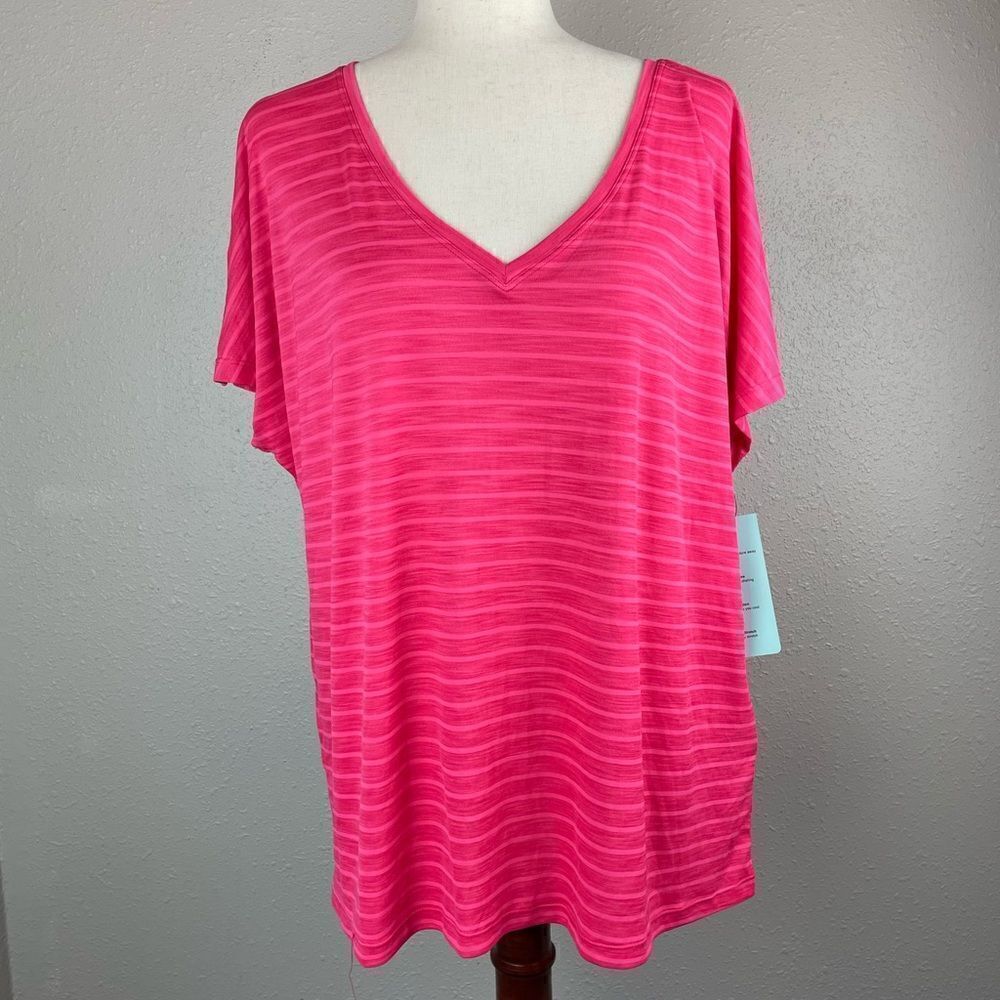 NWT Ideology V-Neck Athletic T-Shirt Sizes XS, M, and XXL